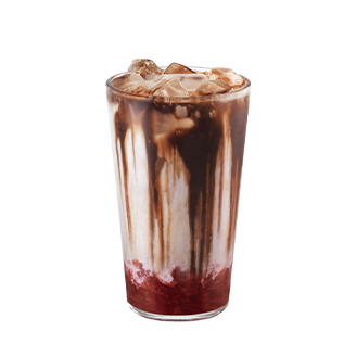 (L) ICED 딸기 초코 라떼
