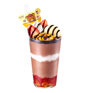 (리락쿠마) 생딸기 초코 파르페 