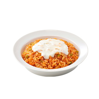 크림 퐁듀 김치볶음밥