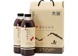 하동 / 홍매실원액 세트(5명) / 하동 홍매실액 1000ml 2병