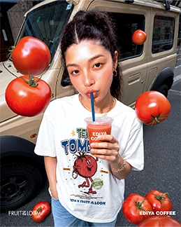 EDIYA COFFEE X 프룻오브더룸
